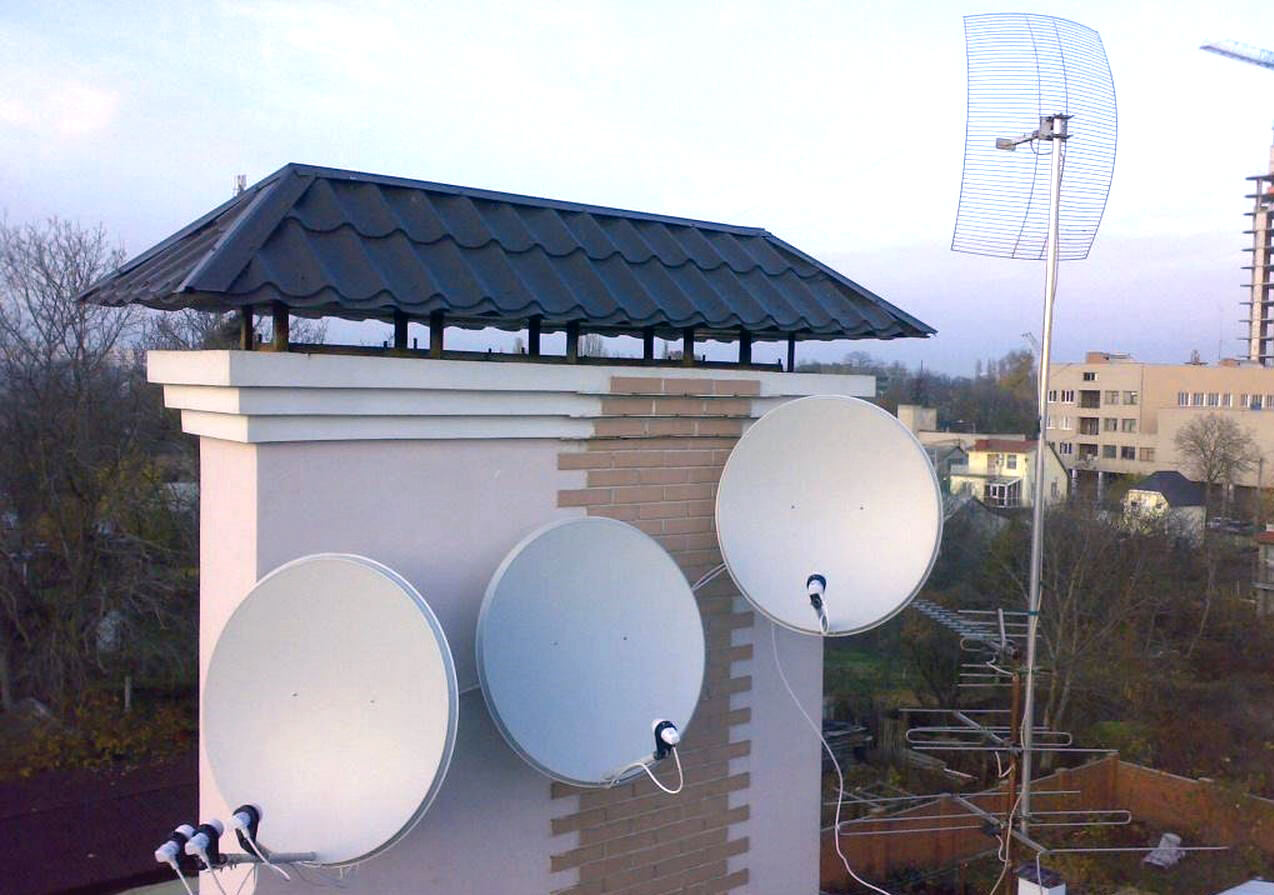 Установка спутникового Интернета в Черноголовке: фото №1